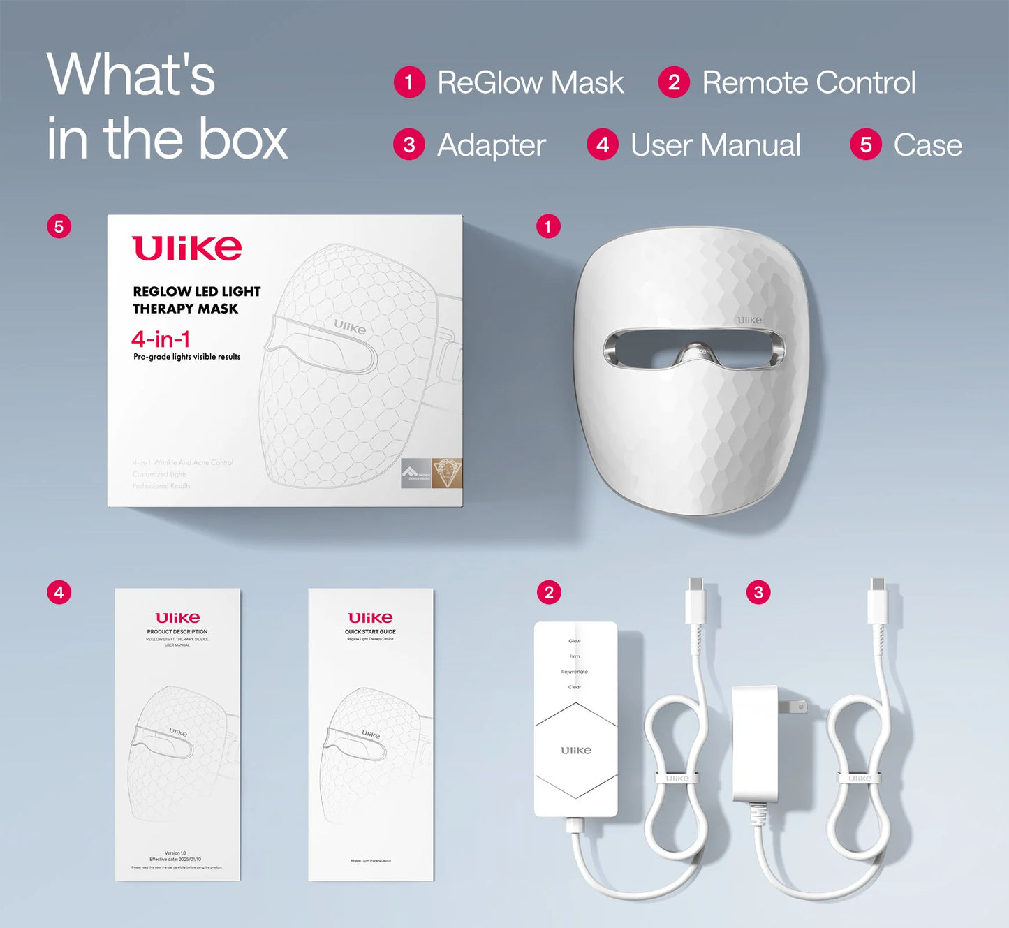 Ulike ReGlow - LED Light Therapy Mask